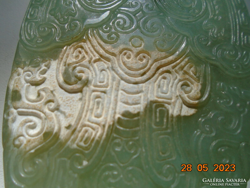 Chinese jade carved statue, talisman, amulet
