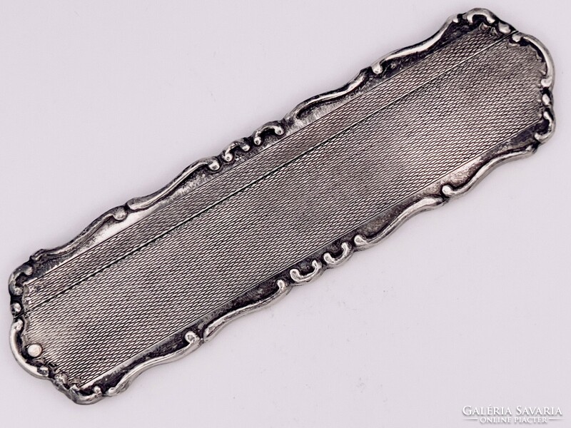 Antique silver comb from the turn of the century, complete
