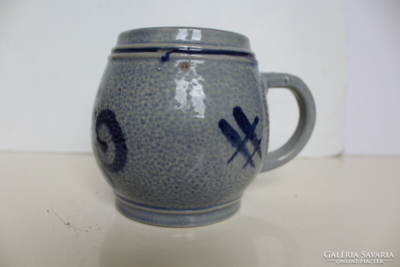 Gray Austrian ceramic jug