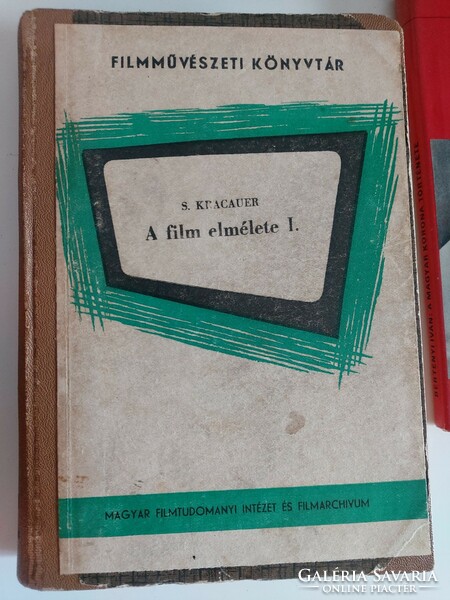 S. KRACAUER A film elmélete I. Filmművészeti könyvtár 1964