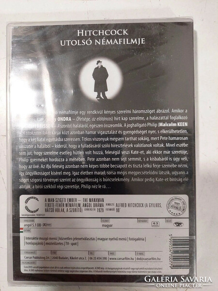 A man-szigeti ember DVD film  (Akár INGYENES szállítással)