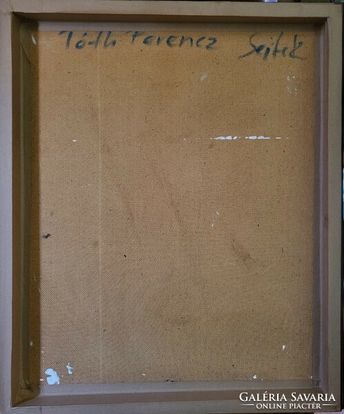 Tóth Ferencz 1947-2021 Sejtek c. festménye eredeti Garanciával!