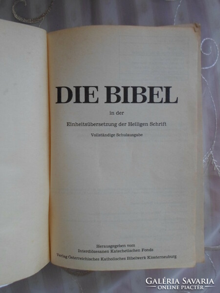 Die Bibel – német nyelvű Biblia (1986)