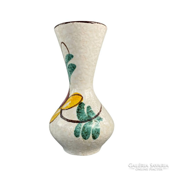 Romantikus Scheurich vintage nyaralós váza a 70-es évekből