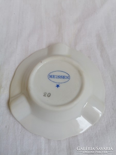 Meissen porcelain ashtray