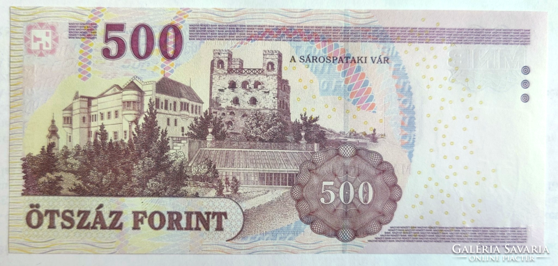 500 forint 2007 UNC