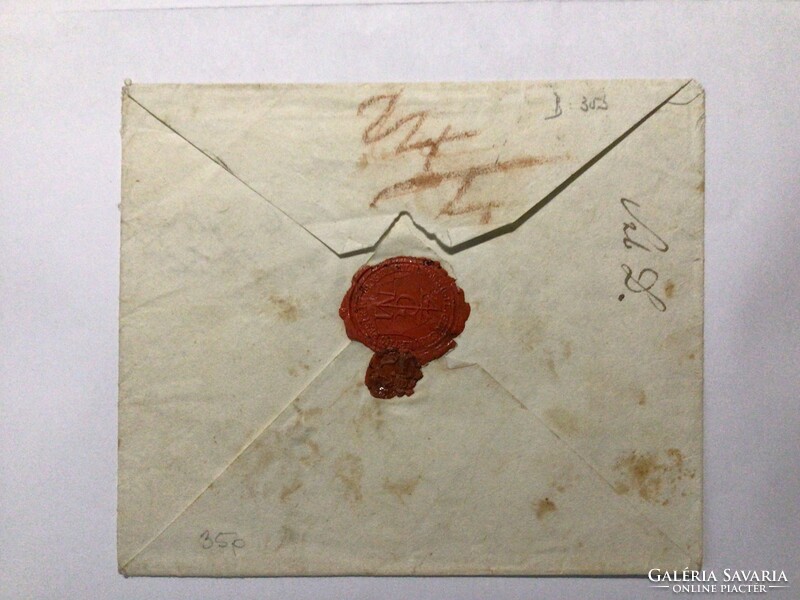 Letter from Pest merchant Mihály Glückwert, 1827