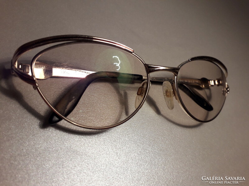 Paloma picasso 8343 vintage 90s designer cat eye glasses frame