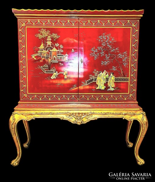 A695 Chinese style bar cabinet