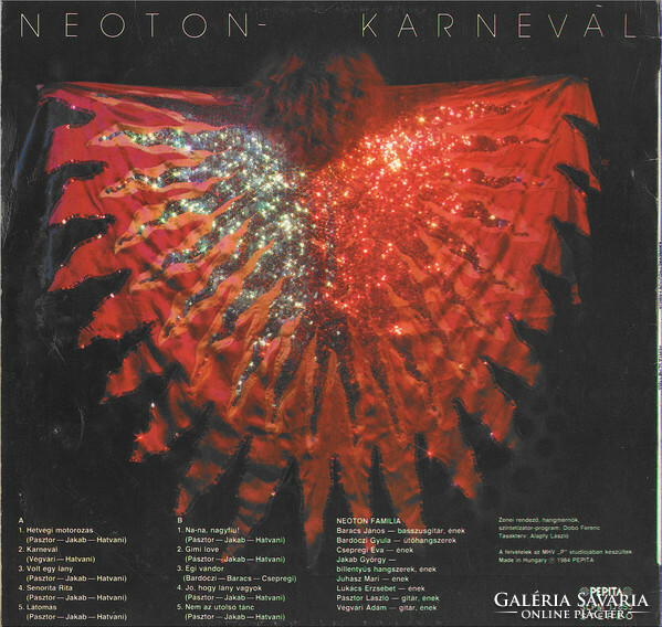 Neoton Família – Karnevál bakelit lemez