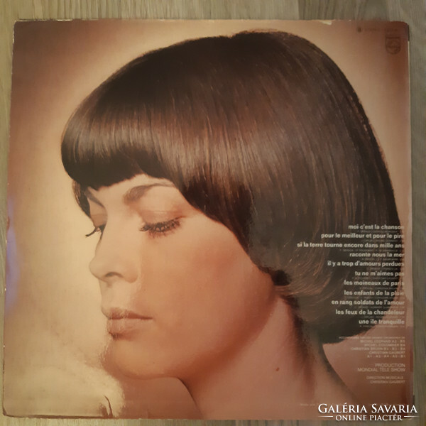 Mireille Mathieu – Olympia bakelit lemez