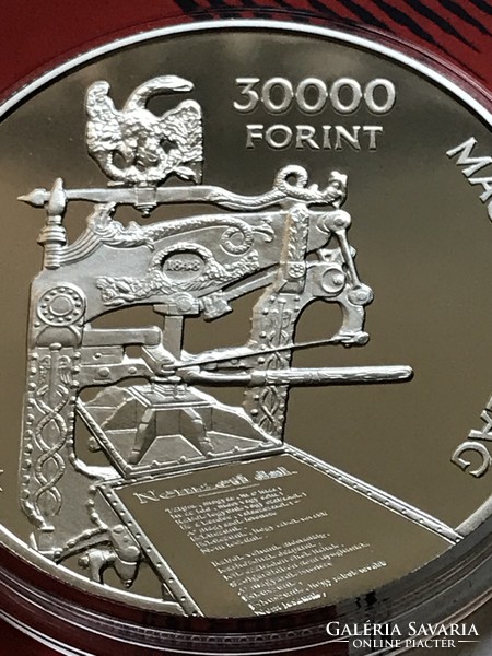 Sándor Petőfi silver commemorative coin 2023 proof