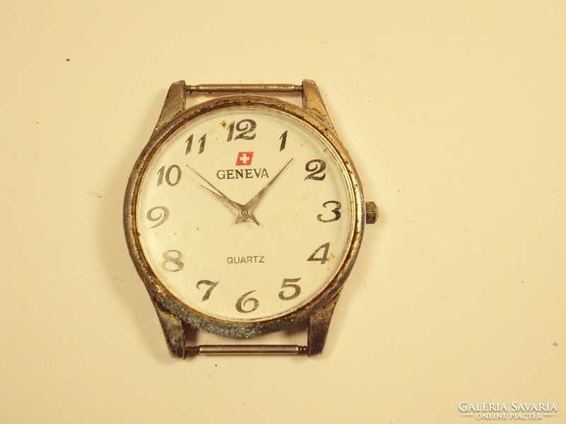 Retro régi óra karóra Geneva Quartz