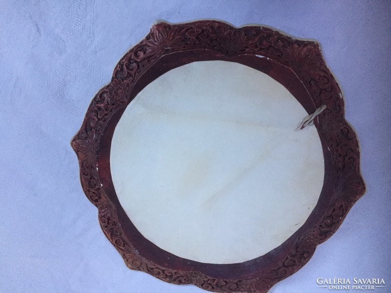 Kerámia falitál keleti, sárkányos motívumokkal- art ceramic bowl (74)