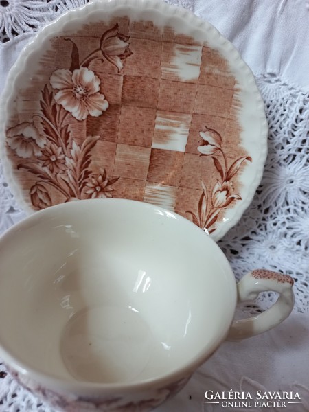 Grindley earthenware cup set