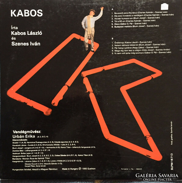 Kabos László – Kabos bakelit lemez