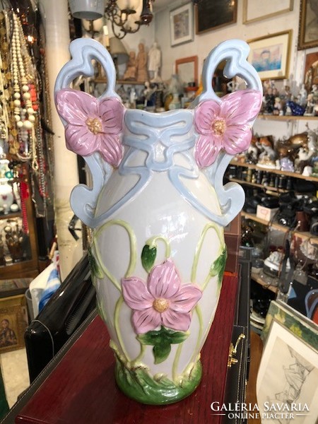 Raunstein porcelán váza, XX. század legeleje,28 cm-es