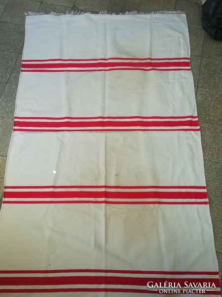 Old linen tablecloth, 156cm x 93cm