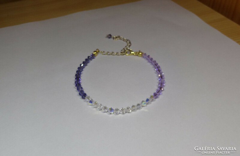 Swarovski crystal bracelet, a combination of 3 colors, very beautiful jewelry.