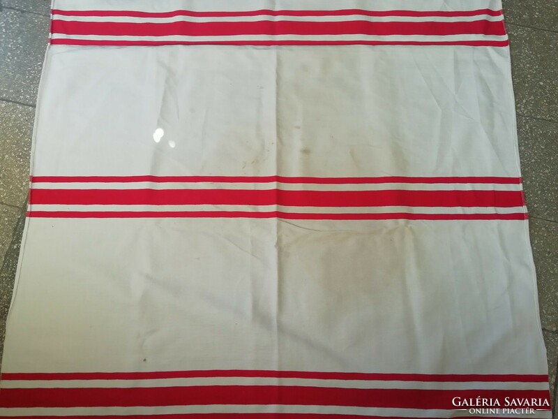 Old linen tablecloth, 156cm x 93cm