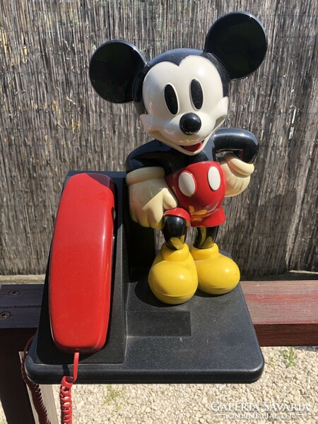 Mickey Mouse telefon 1990 évekből igazi Retró.