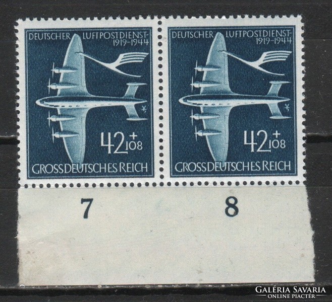 Postatiszta Reich 0245 Mi 868   ívszél falcos     3,40   Euró
