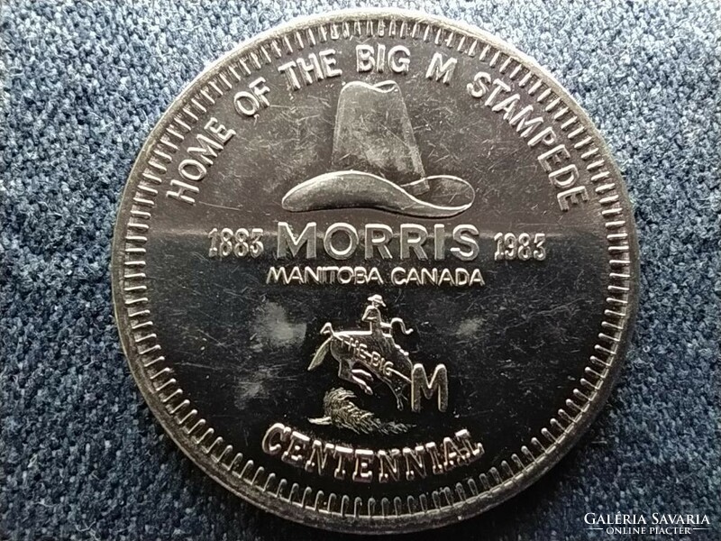 Canada Manitoba Big Morris Home Local Dollar 1983 (id61353)