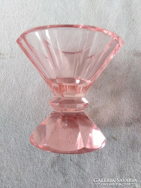 Decorative glass cup - damaged