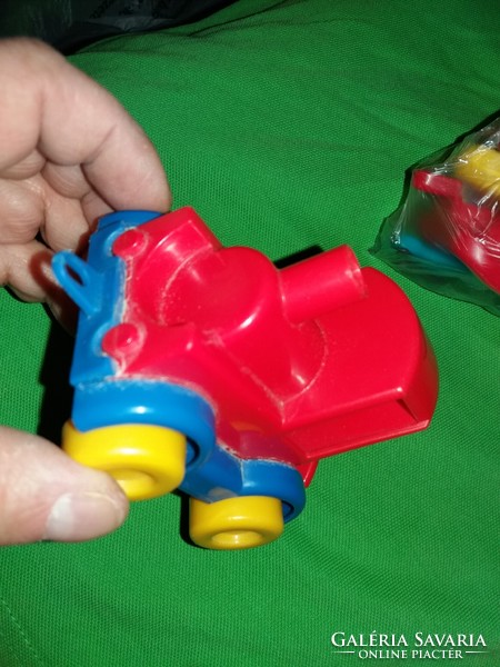 Retro plasztik minőségi jármű csomag kisebb gyerekeknek 5 db EGYBEN a képek szerint