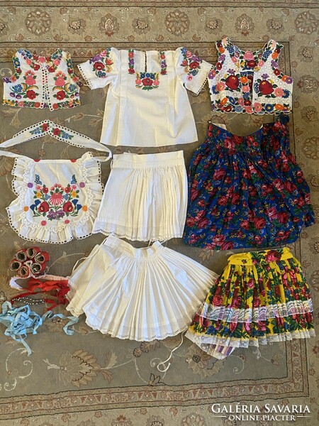 2 orders of beautiful Kalocsa cute cotton baby girl clothes