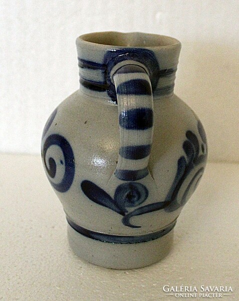 Old German salt-glazed jug