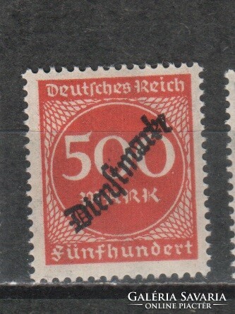 Post office reich 0098 we official 79 0.70 euros