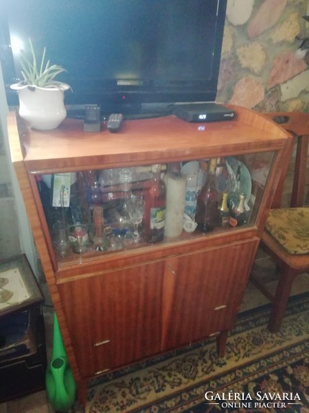 Retro bar cabinet in ready condition
