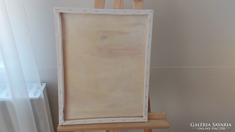 (K) Akt festmény 40x50 cm
