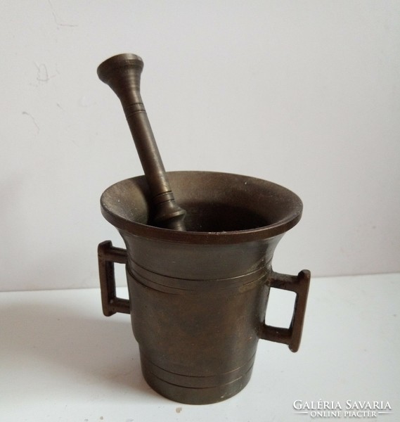 Copper mortar and pestle