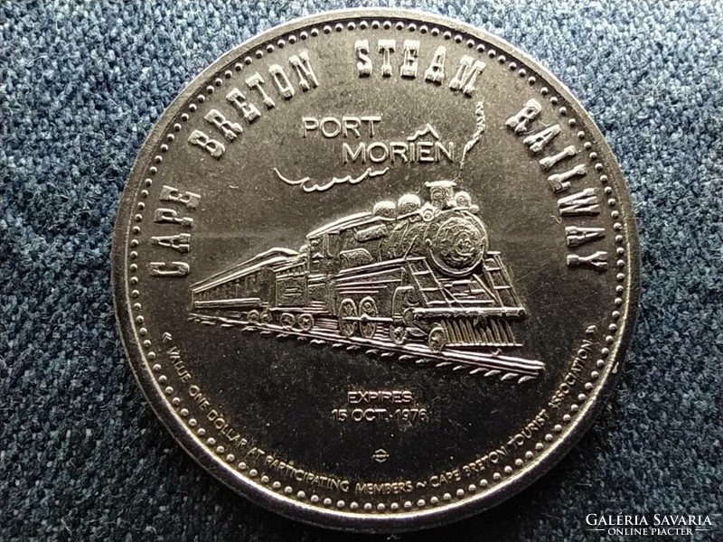 Kanada Nova Scotia MacPuffin helyi dollár 1988 (id61354)