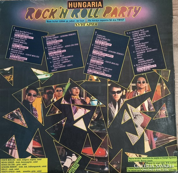 ROCK'n ROLL PARTY--Pepita NEW--SLPX 17645 stereo----Bakelit lemez