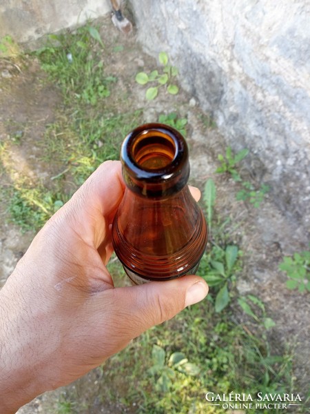 Retró, barna Oázis üdítős üveg, 2,5 dl-es