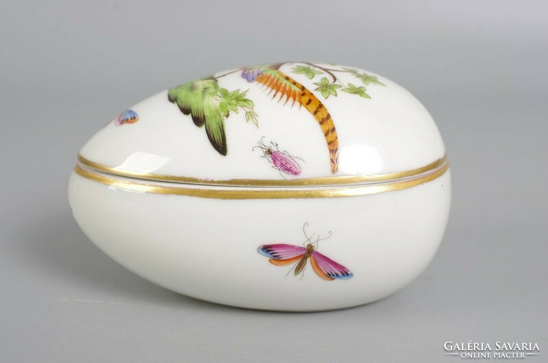 Herend pheasant bonbonier jewelry holder 1942