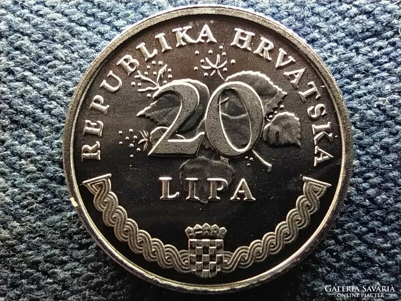 Croatia 20 lipa 2007 pp unc from circulation line (id70196)