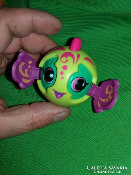 Cute zoobles figure plastic puffer fish toy figure in good condition according to the pictures