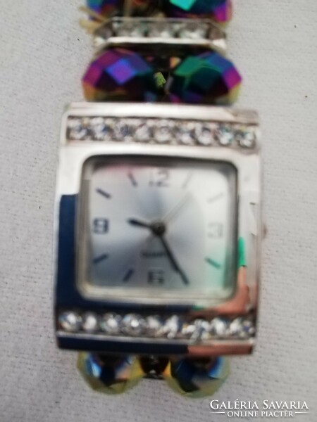 Women's watch decorated with stones