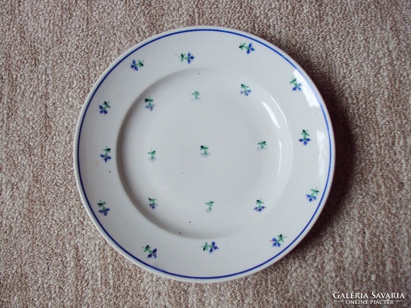 Porcelain old marked flower pattern plate