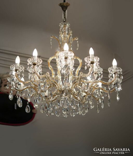 Maria Theresa-style crystal chandelier (sr)