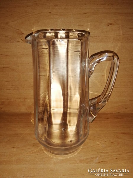 Antique glass jug (27/d)