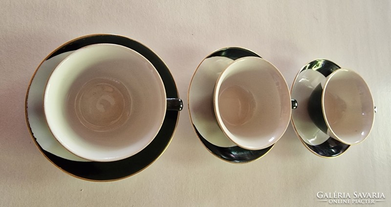 Raven House coffee cup and small plate