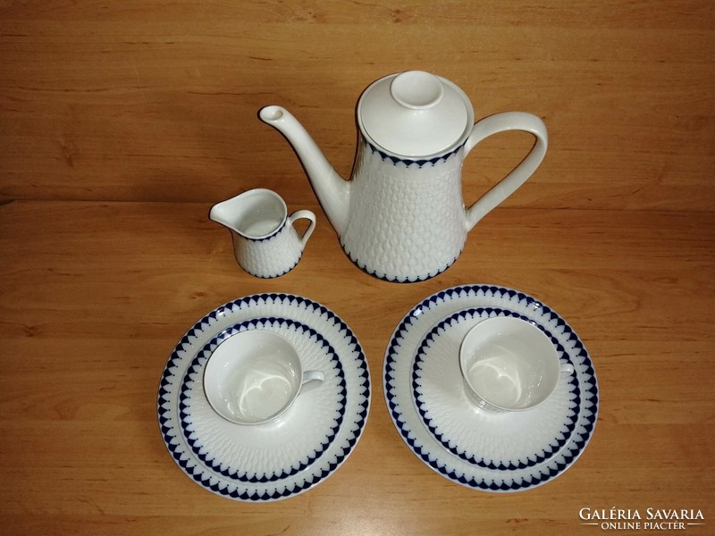 Winterling Bavaria német porcelán reggeliző szett 2 személyes (27/d)