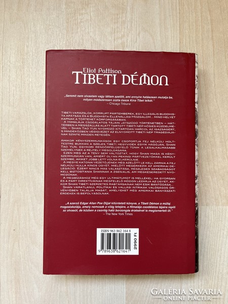 Eliot Pattison - TIBETI DÉMON