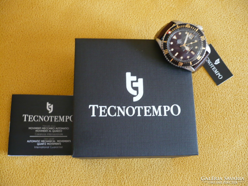 Tecnotempo wind rose is a never used, limited edition (004/100) automatic wristwatch