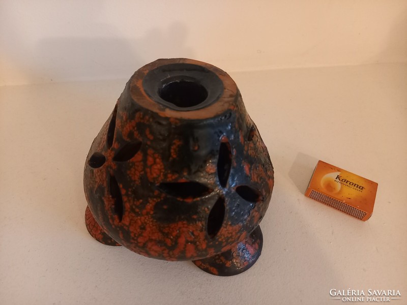Ceramic candle holder 3, old, retro, old ceramic, candle holder made of ceramic